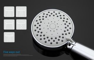 Душевая лейка Gappo G07 хром